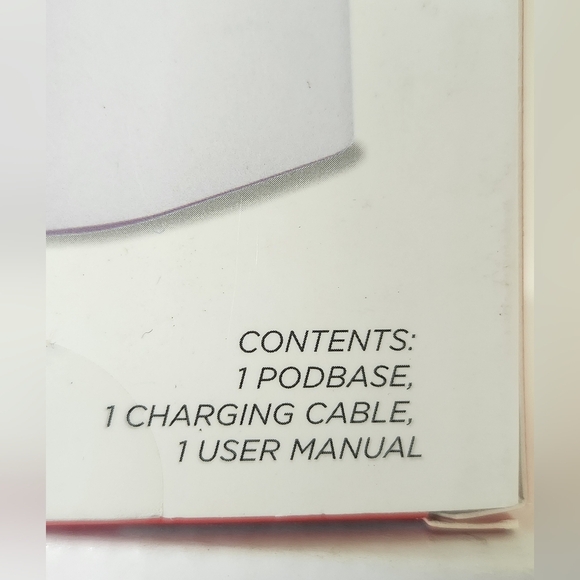 iJoy White Wireless Charging Dock for AirPods - Picture 4 of 5